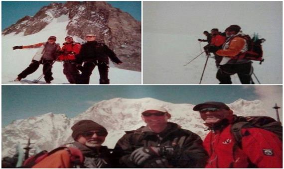 کوهنورد پلدختری موفق به صعود کوه آلپ فرانسه شد