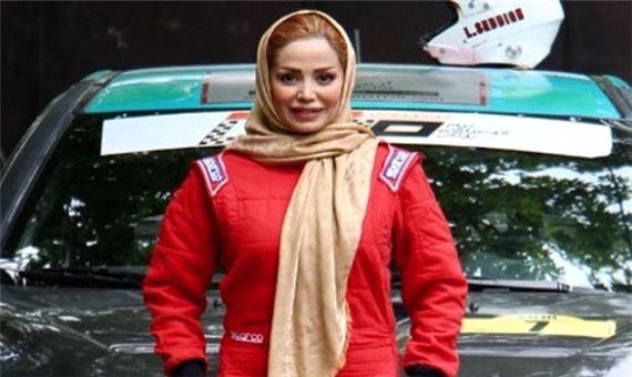 قهرمان اتومبیلرانی زنان ایران: می گفتند شبیه به آنجلینا جولی هستی!