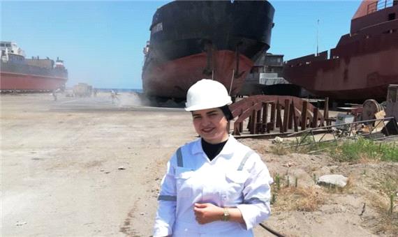 نخستین زن دریانورد ایرانی خزر: دریانوردی شغل انحصاری مردان نیست