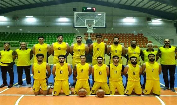صعود تیم بسکتبال خیبر خرم آباد به مرحله دوم لیگ دسته دوم مردان کشور