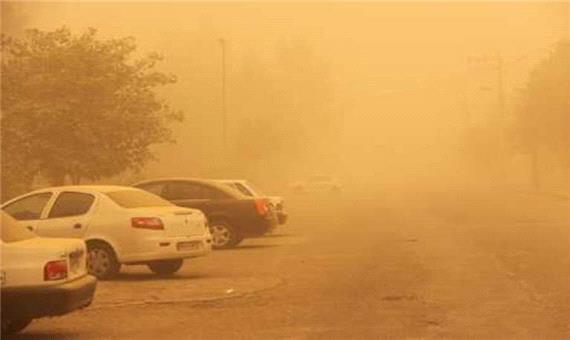 هوای مناطق مرزی استان کرمانشاه غبارآلود می‌شود