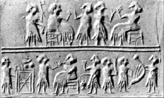 تصاویری از نقوش باستانی ایران که باعث تکمیل تاریخ موسیقی جهان شد